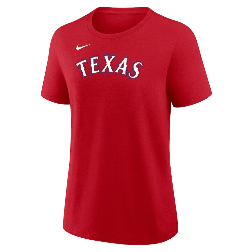 Corey Seager Texas Rangers Women's Name & Number T-Shirt - Red | Nike