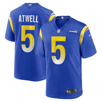 Tutu Atwell Los Angeles Rams Home Game Jersey - Royal | Nike discount