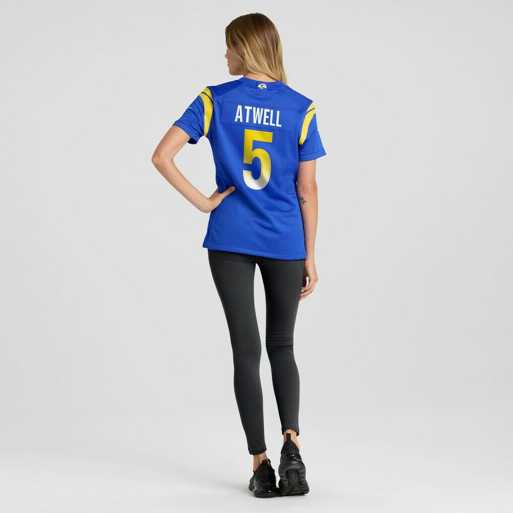 Tutu Atwell Los Angeles Rams Women's Home Game Jersey - Royal | Nike on sale