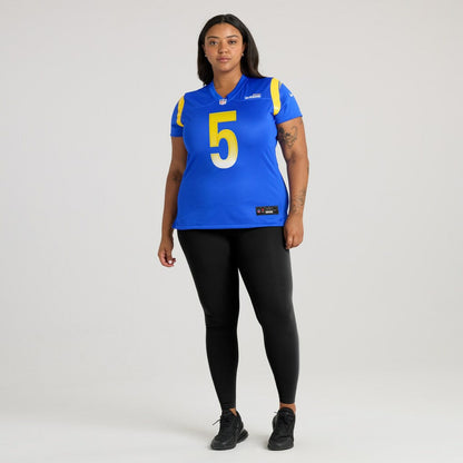 Tutu Atwell Los Angeles Rams Women's Home Game Jersey - Royal | Nike on sale