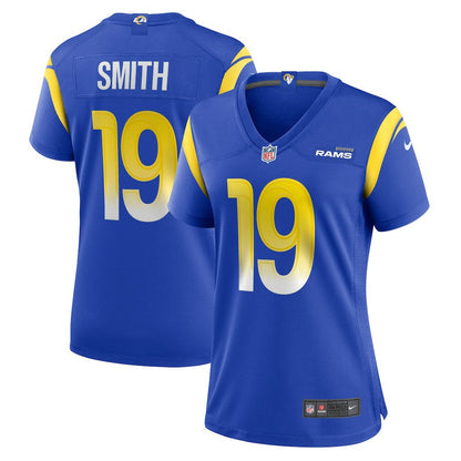 Xavier Smith Los Angeles Rams Women's Home Game Jersey - Royal | Nike for sale