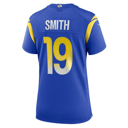 Xavier Smith Los Angeles Rams Women's Home Game Jersey - Royal | Nike for sale