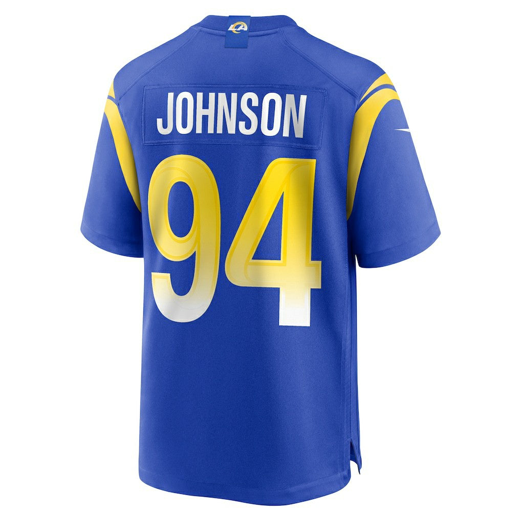 Desjuan Johnson Los Angeles Rams Home Game Jersey - Royal | Nike for sale