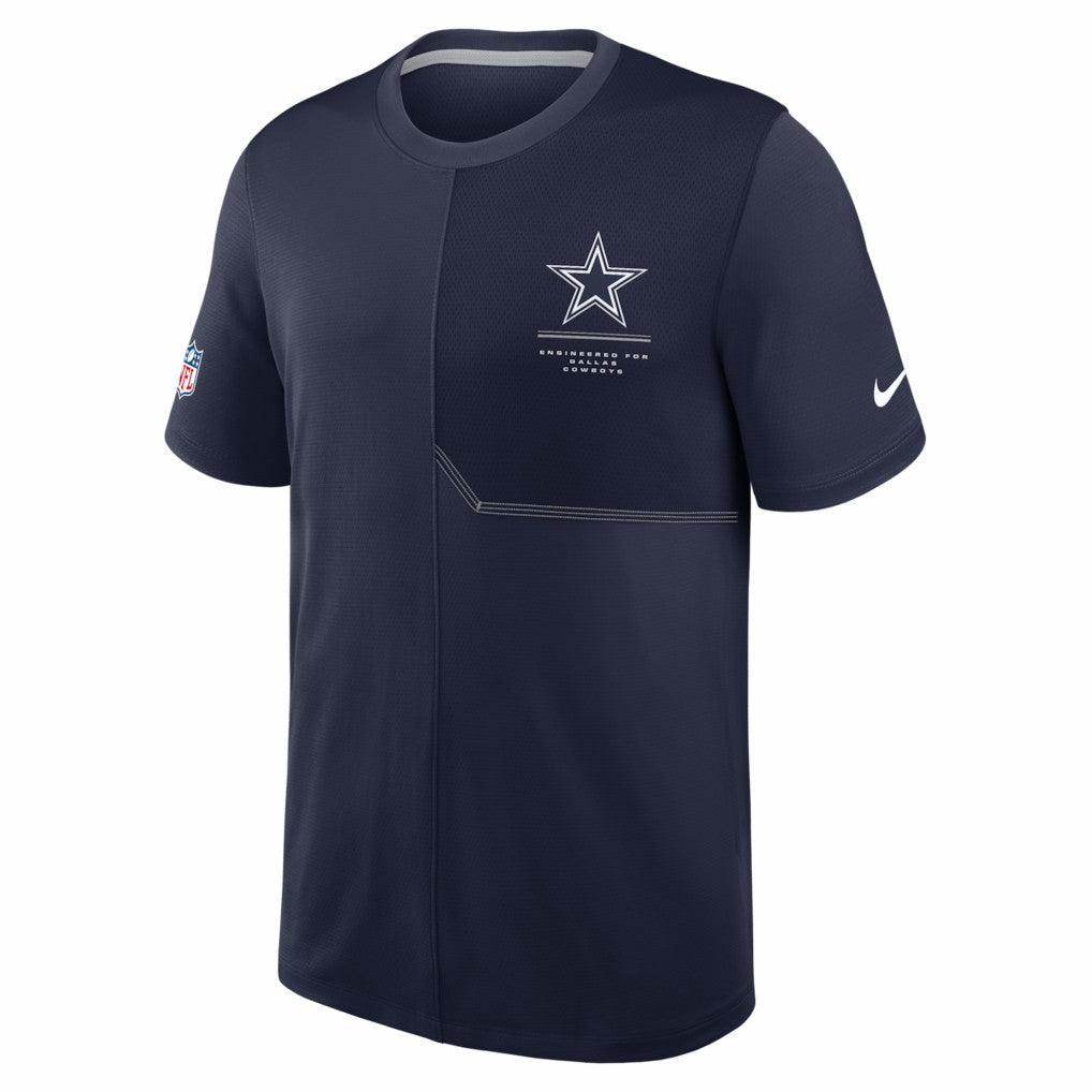 Dallas Cowboys Sideline UV Dri-FIT Coach Shirt - Navy | Nike cheap