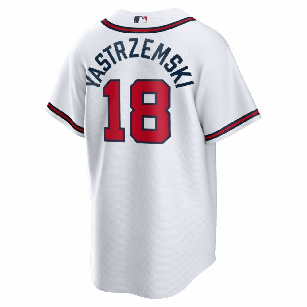 Mike Yastrzemski Atlanta Braves Replica Jersey - White | Nike