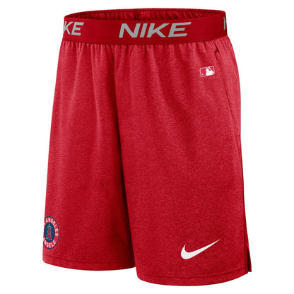Los Angeles Angels City Connect Authentic Collection Performance Practice Shorts - Red | Nike