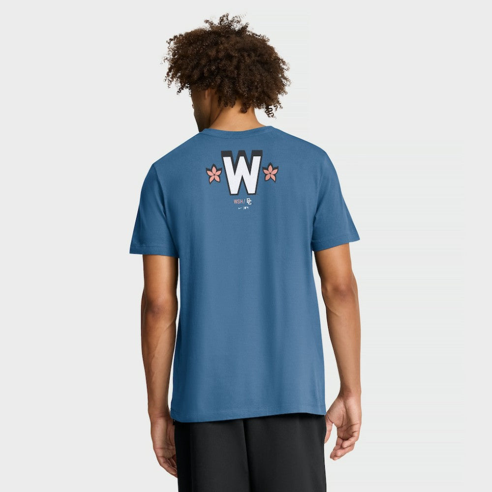 Washington Nationals City Connect 2-Hit T-Shirt - Blue | Nike