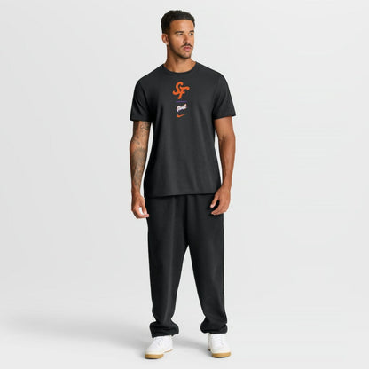 San Francisco Giants City Connect 2-Hit T-Shirt - Black | Nike
