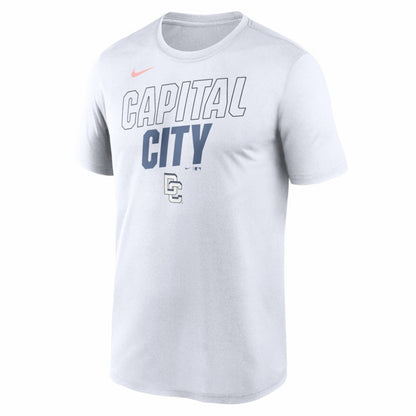 Washington Nationals 2026 City Connect Team Phrase Script Dri-FIT T-Shirt - White | Nike
