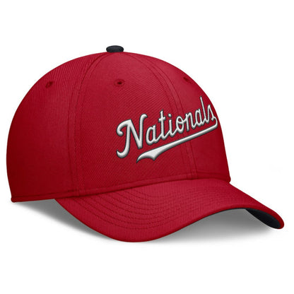 Washington Nationals Primetime Rise Dri-FIT Flex Hat - Red | Nike
