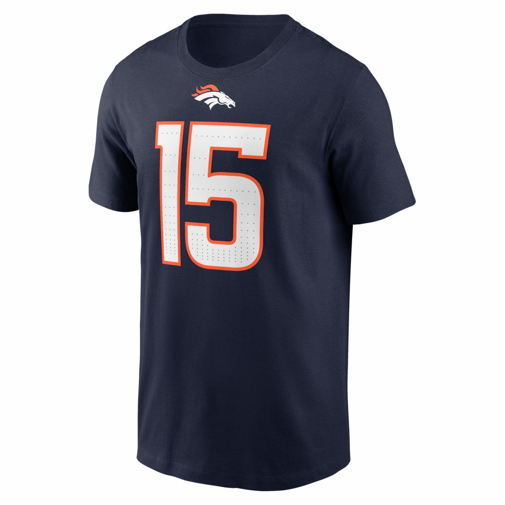 Nik Bonitto Denver Broncos Player Name & Number T-Shirt - Navy | Nike for sale