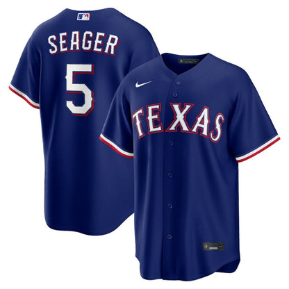 Corey Seager Texas Rangers Alternate 2 Replica Jersey - Royal | Nike