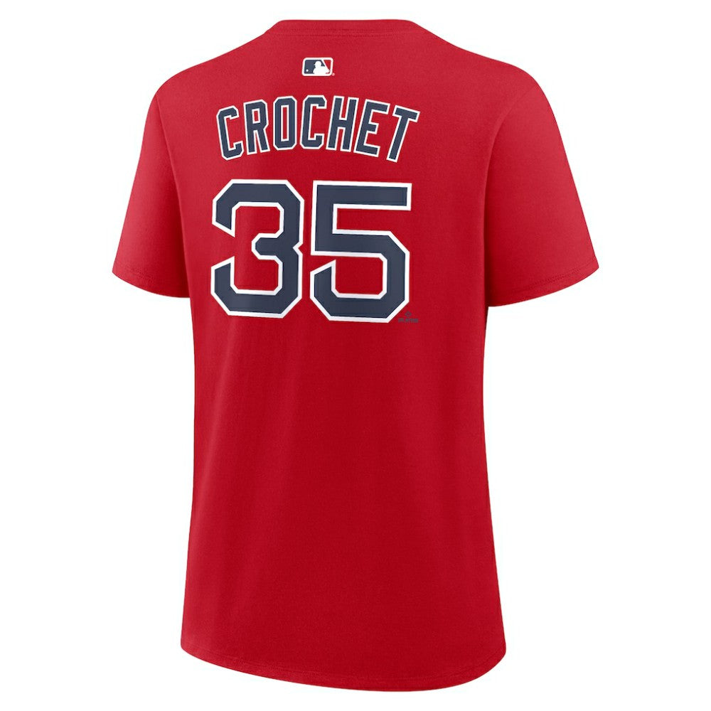 Garrett Crochet Boston Red Sox Women's Name & Number T-Shirt - Red | Nike