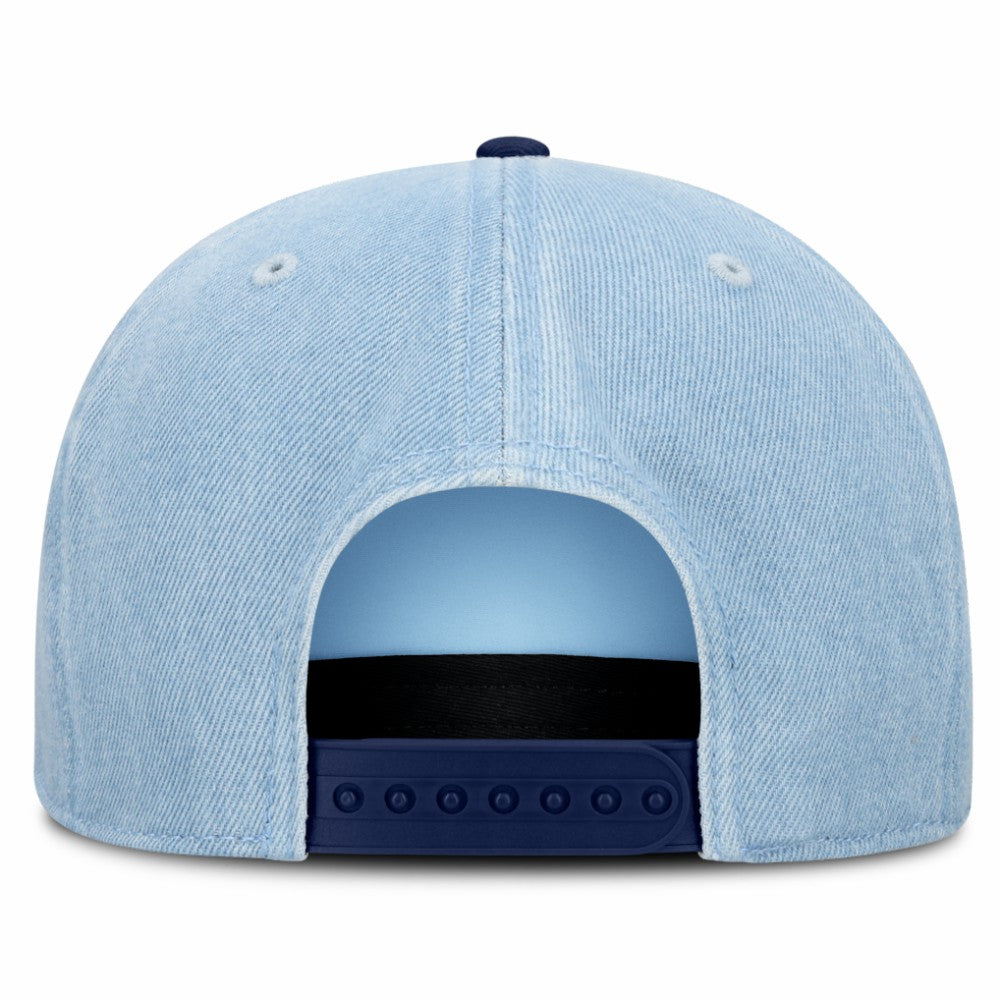 Washington Nationals Twinbill Snapback Hat - Denim
