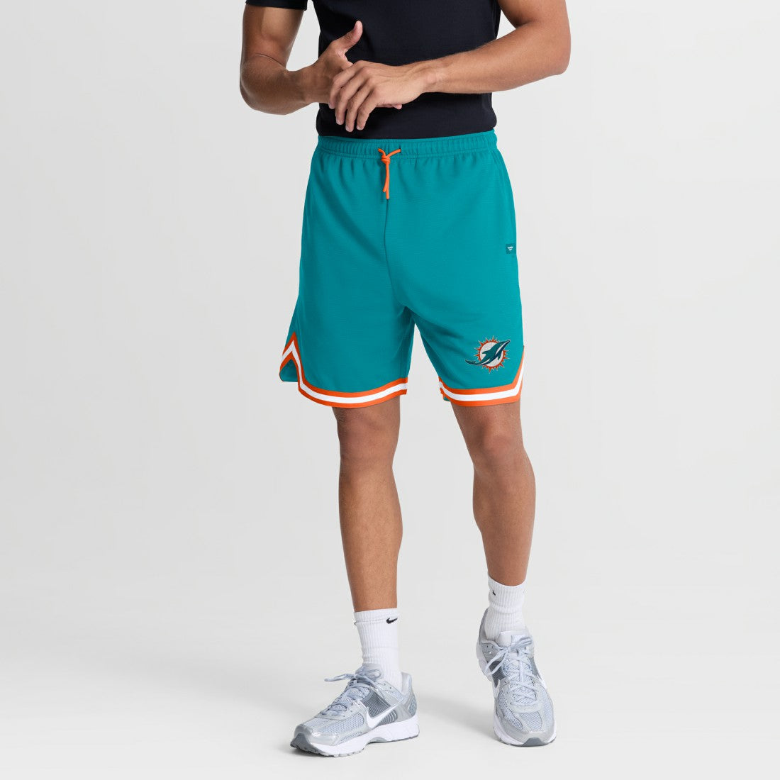 Miami Dolphins Fearless Drive Shorts - Aqua cheap