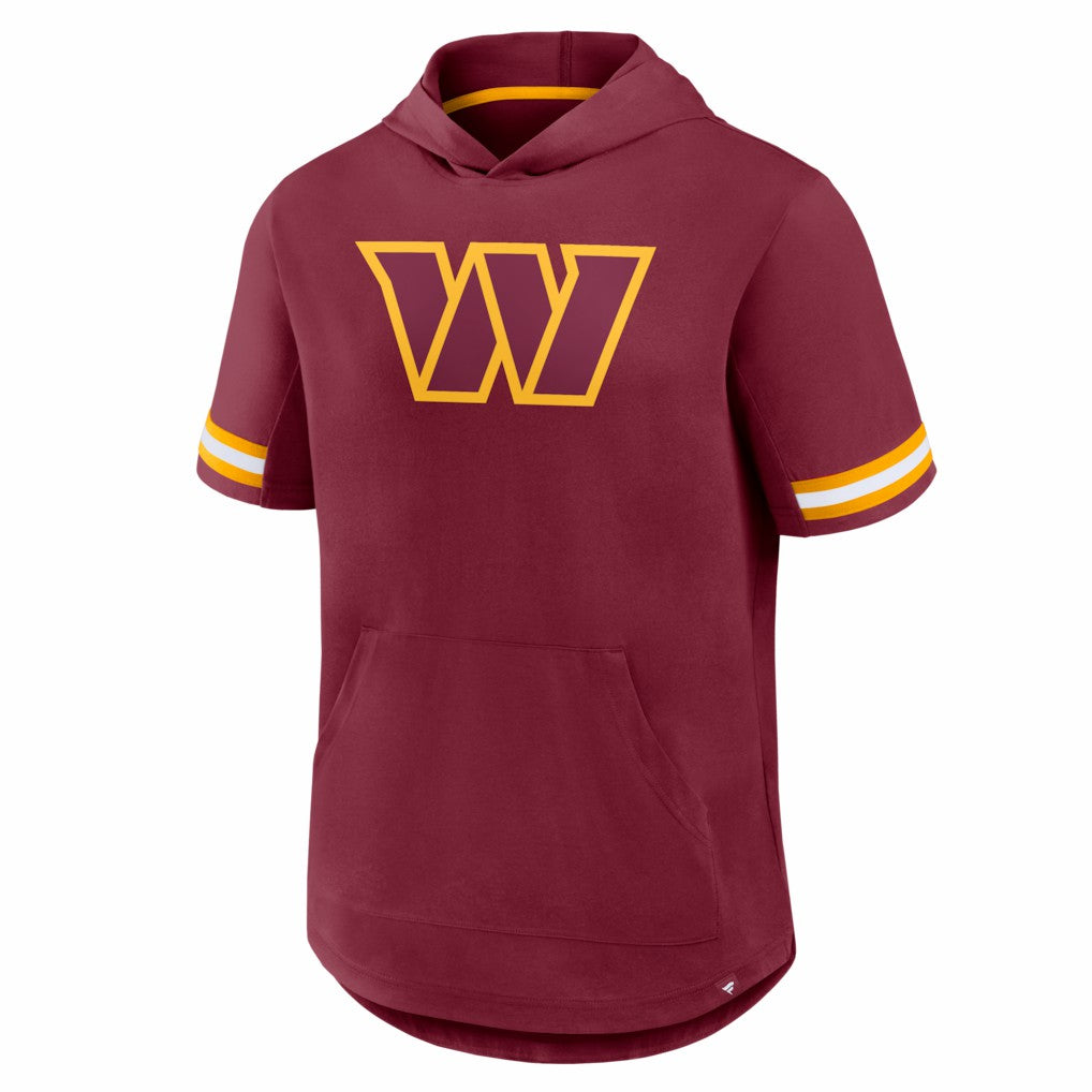 Washington Commanders Optimal Play Short Sleeve Hooded T-Shirt - Burgundy online