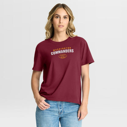 Washington Commanders Women's Fade Legacy T-Shirt - Burgundy cheap