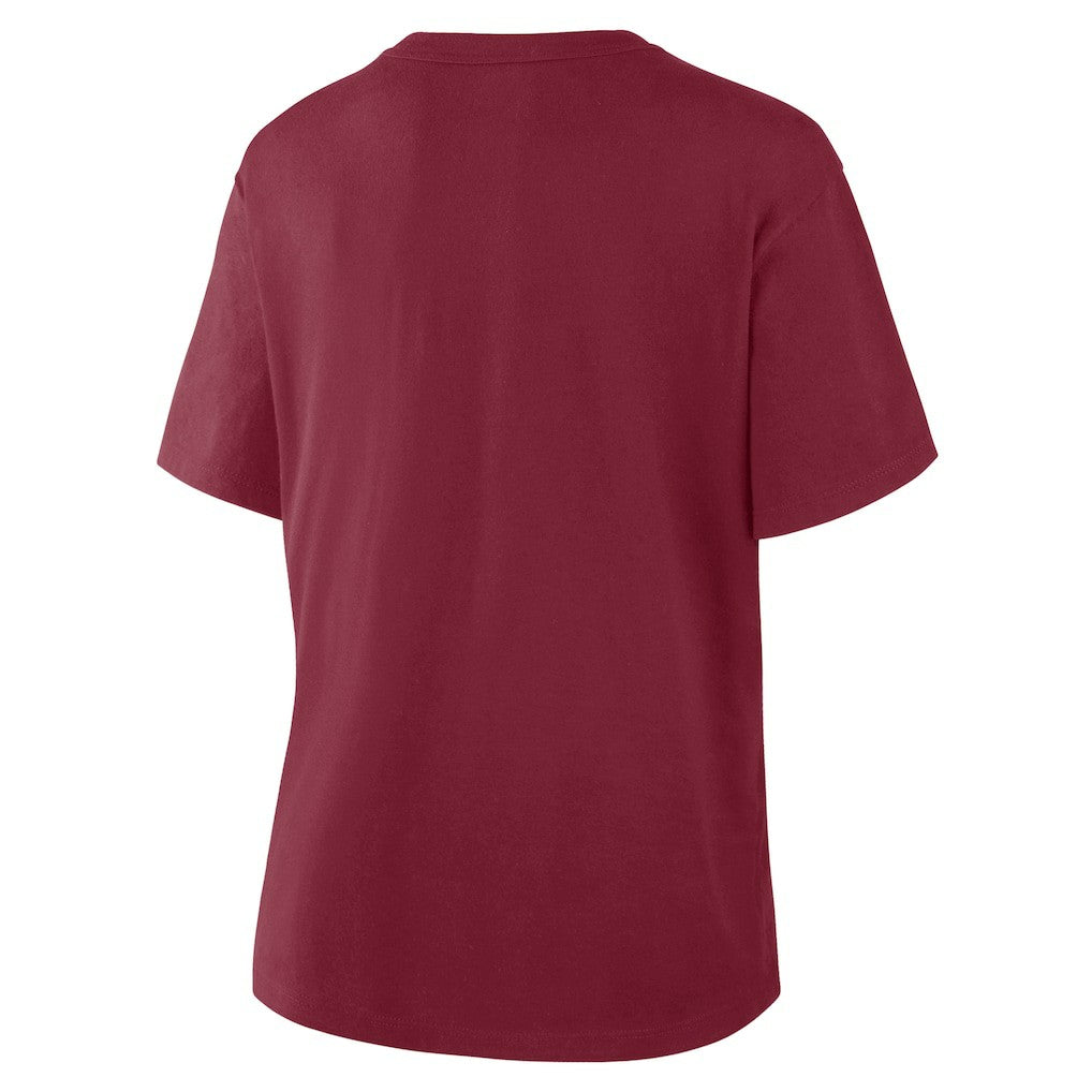 Washington Commanders Women's Fade Legacy T-Shirt - Burgundy cheap