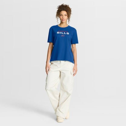 Buffalo Bills Women's Fade Legacy T-Shirt - Royal for sale