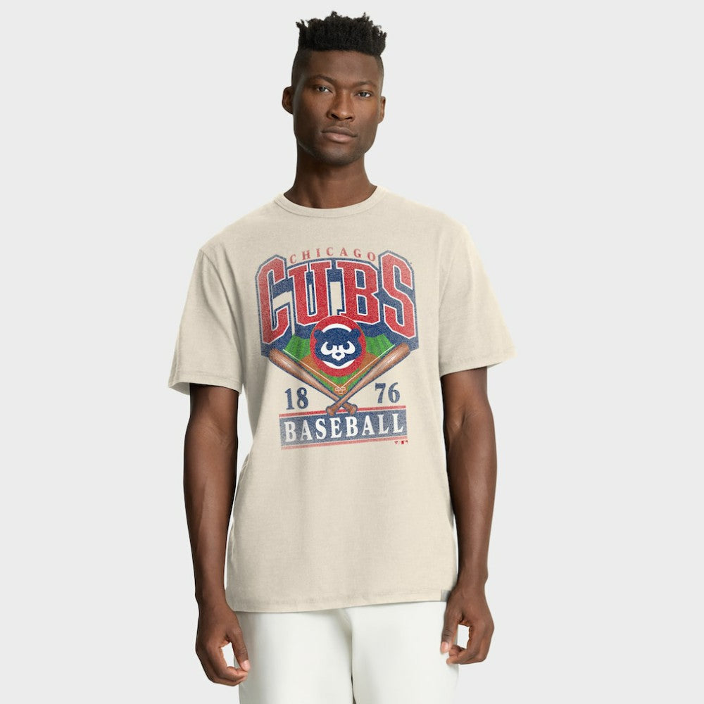 Chicago Cubs Stadium Slub T-Shirt - Tan