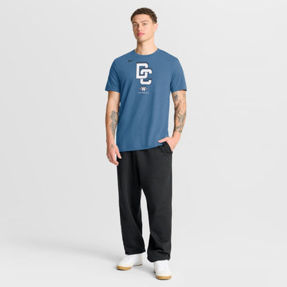 Washington Nationals City Connect Large Logo T-Shirt - Navy | Nike
