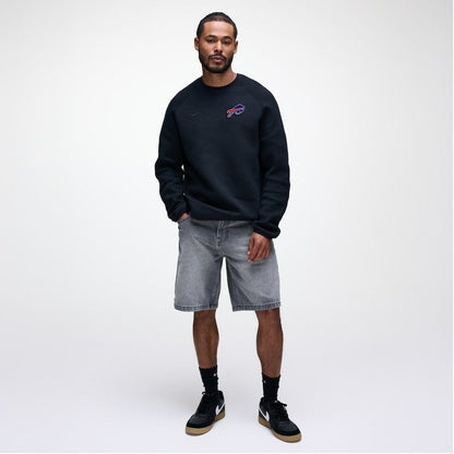 Buffalo Bills Tech Fleece Raglan Sweatshirt - Black | Nike outlet