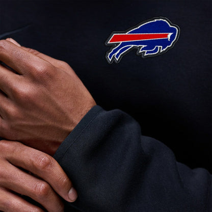 Buffalo Bills Tech Fleece Raglan Sweatshirt - Black | Nike outlet