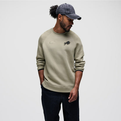 Buffalo Bills Tech Fleece Raglan Sweatshirt - Olive | Nike cheap