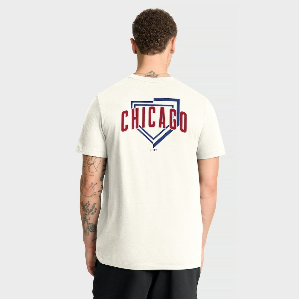 Chicago Cubs Primetime 2-Hit T-Shirt - Cream | Nike