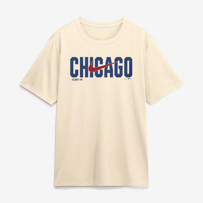 Chicago Cubs Swoosh Legend Dri-FIT T-Shirt - Cream | Nike