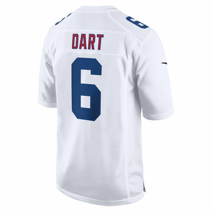 Jaxson Dart New York Giants Fashion Game Jersey - Tundra White | Nike outlet