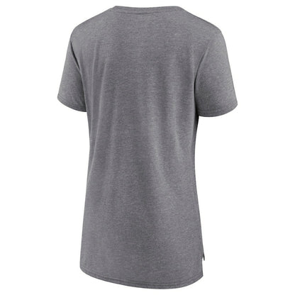 New England Patriots Women's Super Bowl LX Retro Tri-Blend T-Shirt - Heather Gray discount