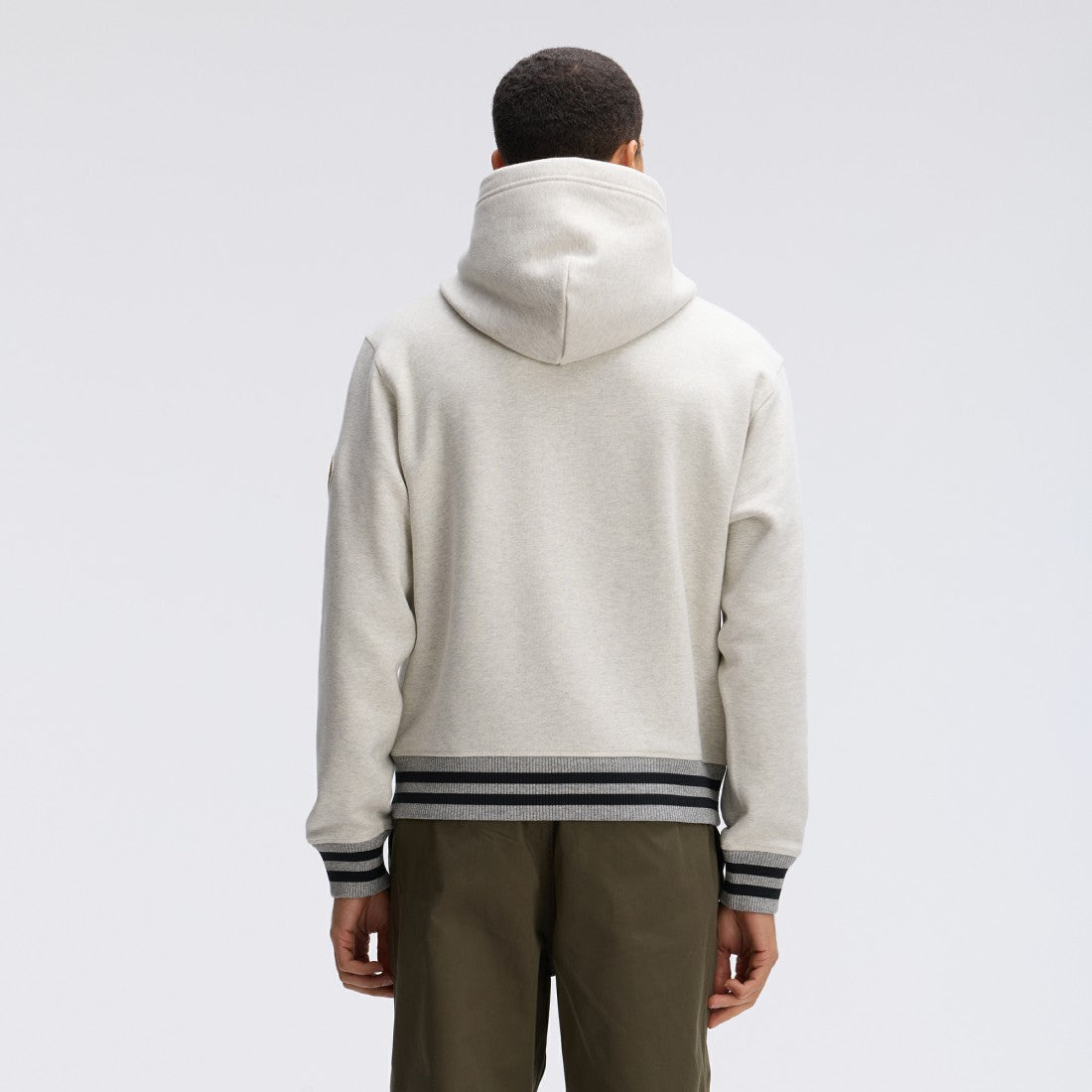 Green Bay Packers IconicFleece Tipped Hoodie - Oatmeal online