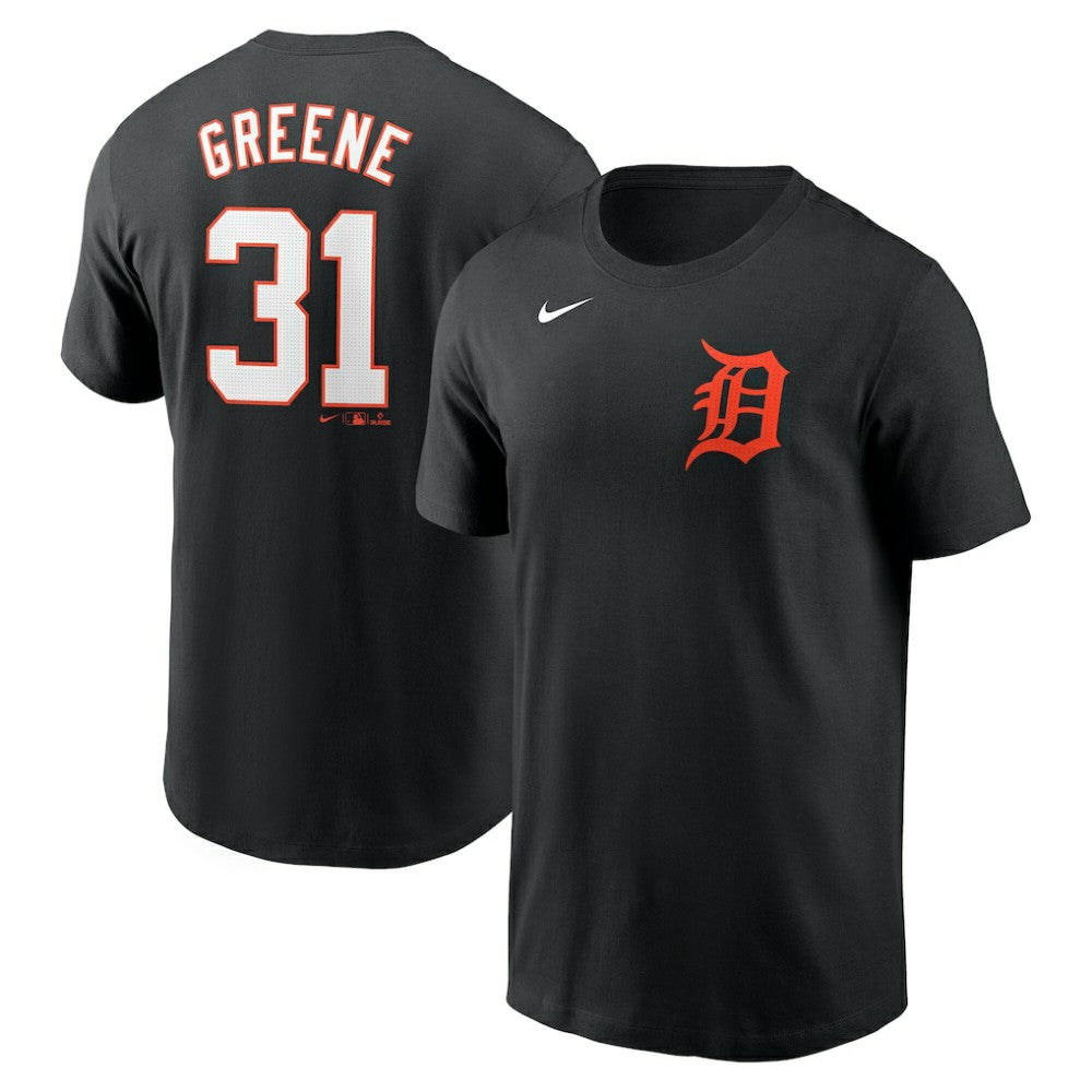 Riley Greene Detroit Tigers Fuse Name & Number T-Shirt - Black | Nike