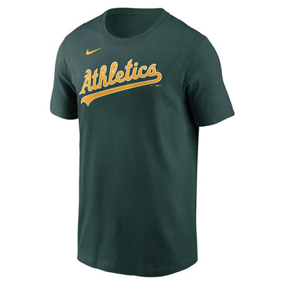 Nick Kurtz Athletics Fuse Name & Number T-Shirt - Green | Nike
