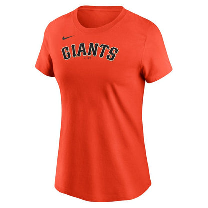 Rafael Devers San Francisco Giants Women's Name & Number T-Shirt - Orange | Nike