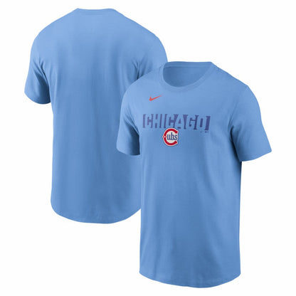 Chicago Cubs Alternate T-Shirt - Light Blue | Nike