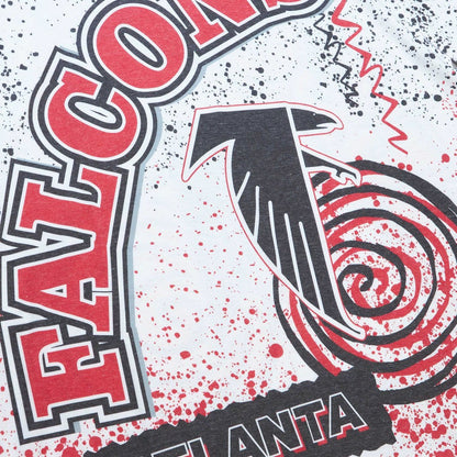 Atlanta Falcons Team Burst Sublimated T-Shirt - White for sale