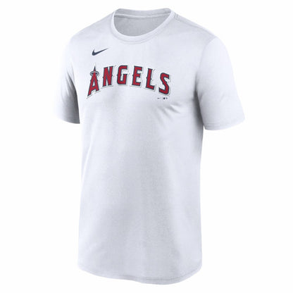 Los Angeles Angels New Legend Wordmark Dri-FIT T-Shirt - White | Nike