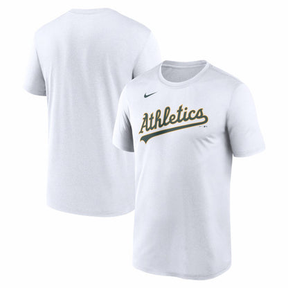 Athletics New Legend Wordmark Dri-FIT T-Shirt - White | Nike