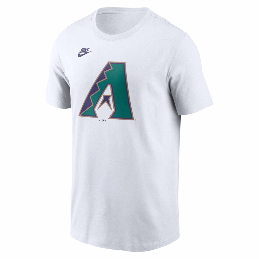 Arizona Diamondbacks Cooperstown Collection Logo T-Shirt - White | Nike