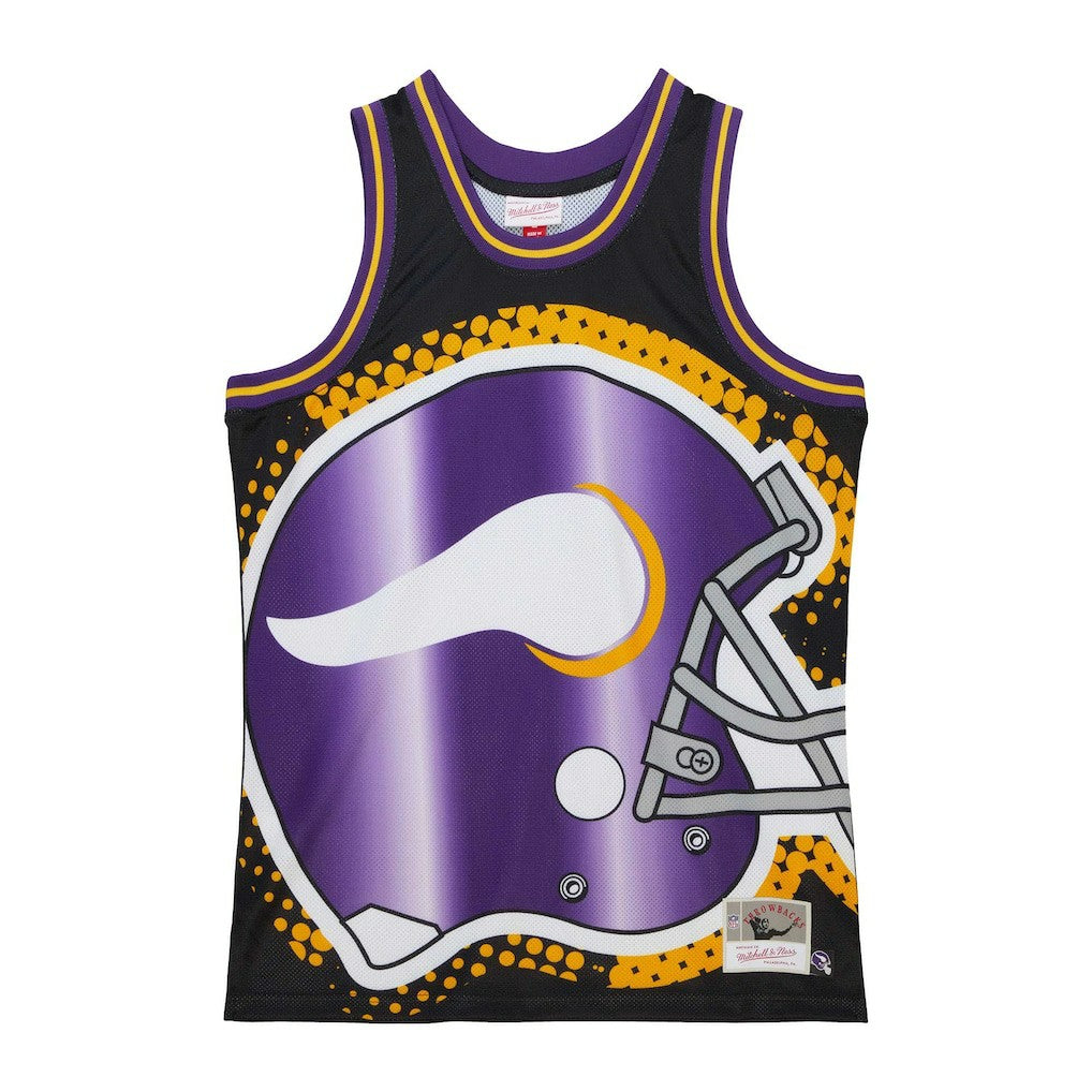 Minnesota Vikings Big Face 7.0 Fashion Tank Top - Black cheap