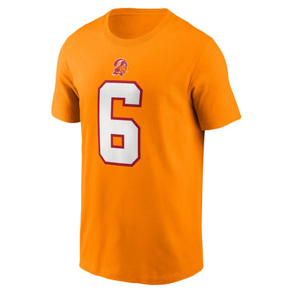 Baker Mayfield Tampa Bay Buccaneers Player Name & Number T-Shirt - Orange | Nike cheap