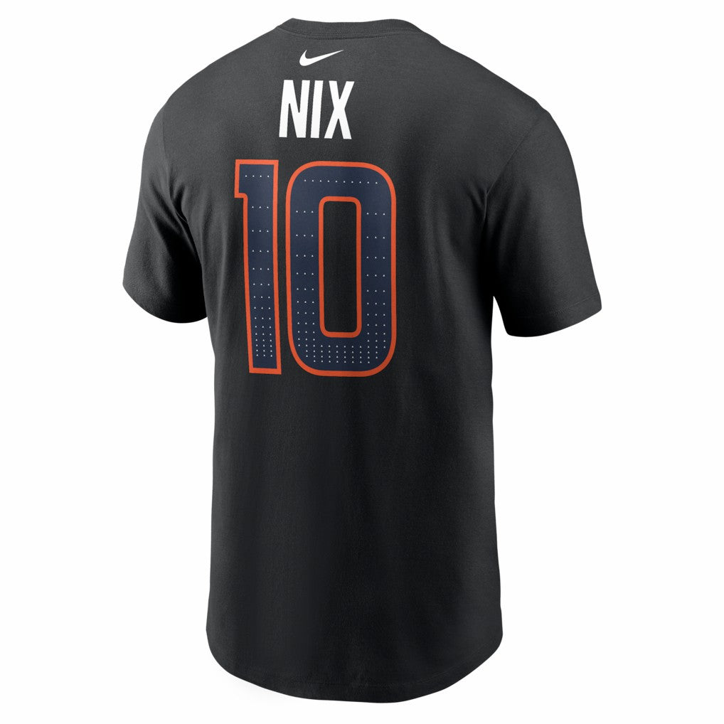 Bo Nix Denver Broncos Carbon Name & Number T-Shirt - Black | Nike sale