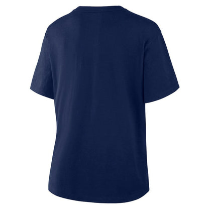 Boston Red Sox Women's Lockup Legacy T-Shirt - Navy