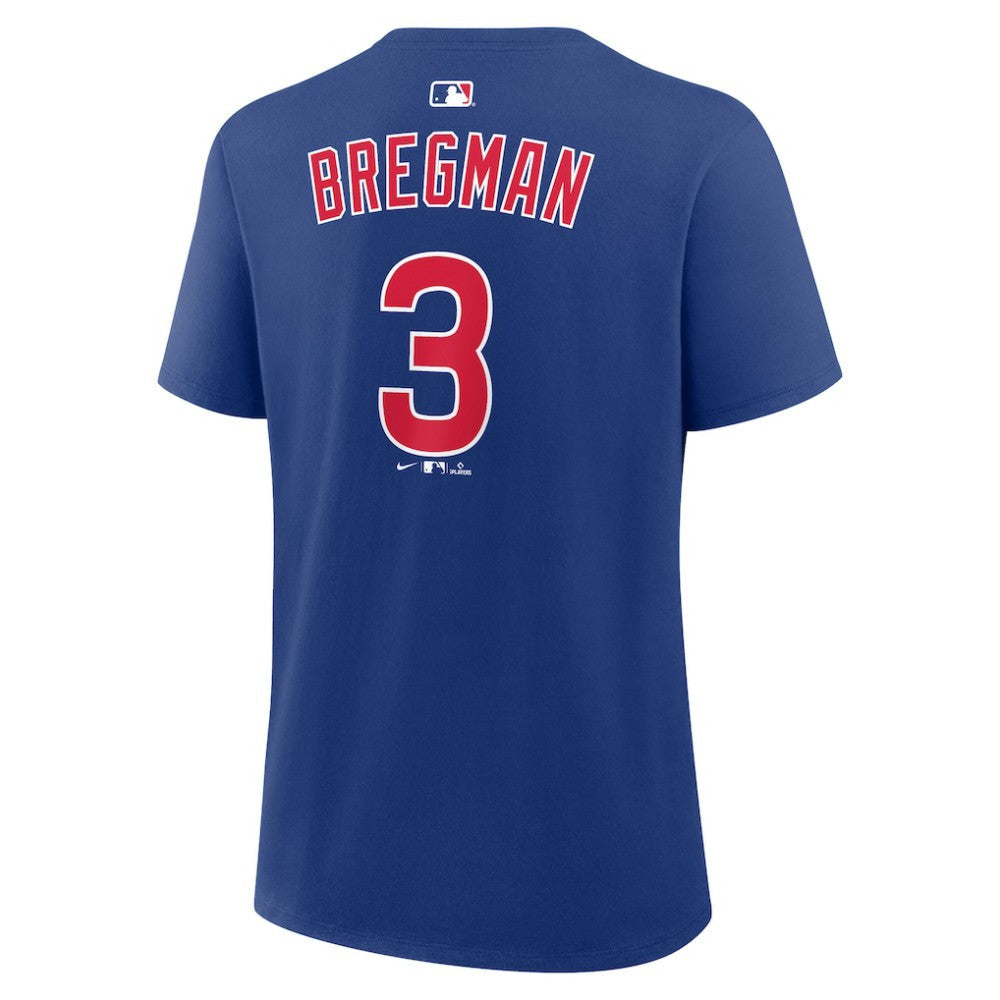 Alex Bregman Chicago Cubs Women's Name & Number T-Shirt - Royal | Nike
