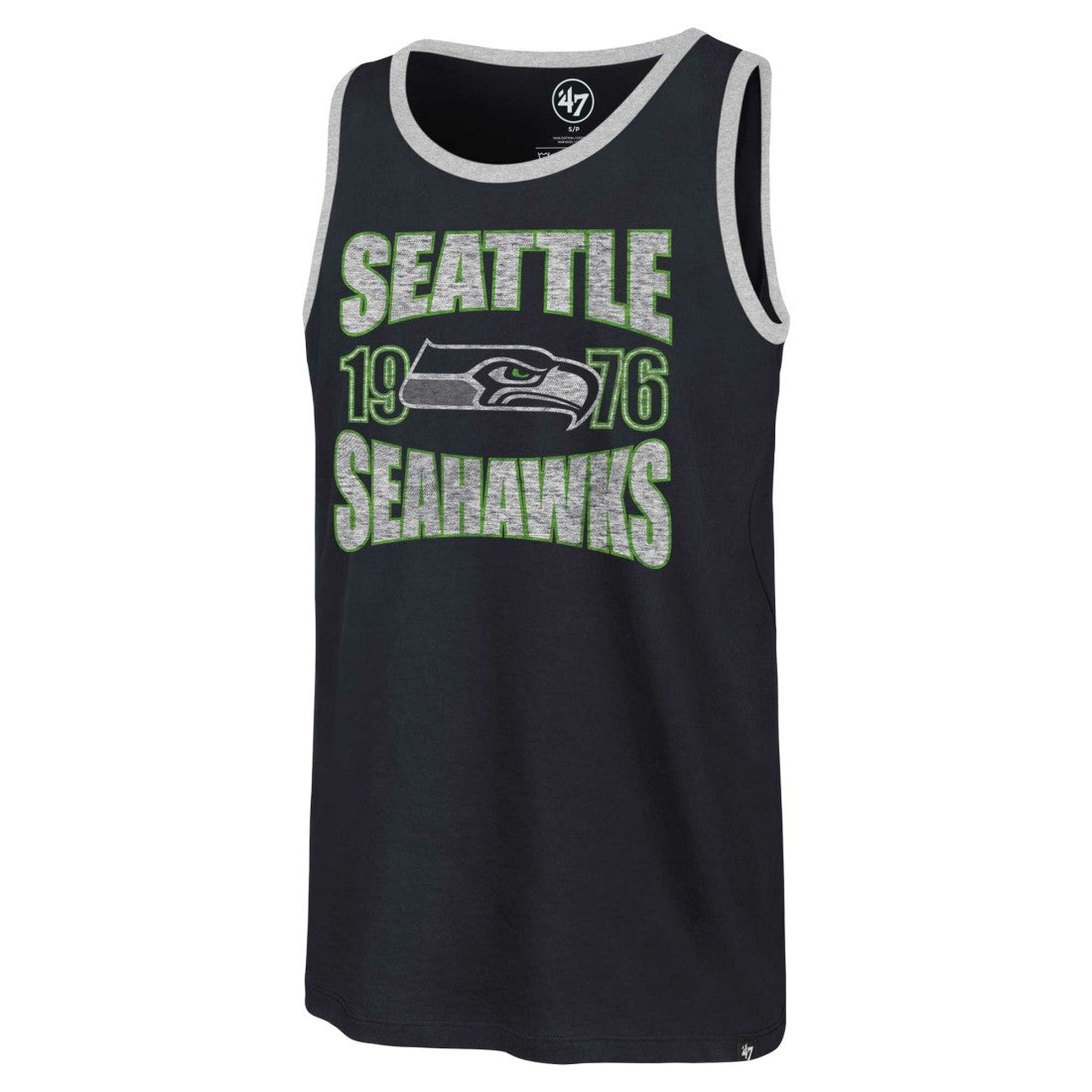 Seattle Seahawks '47 Upload Franklin Tank Top - College Navy online