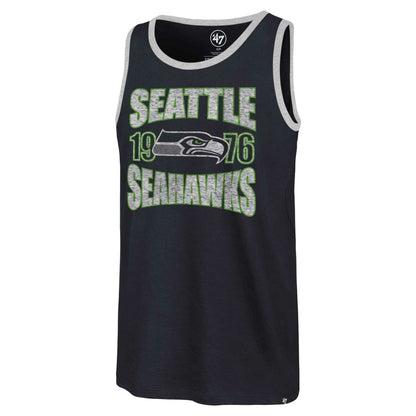 Seattle Seahawks '47 Upload Franklin Tank Top - College Navy online