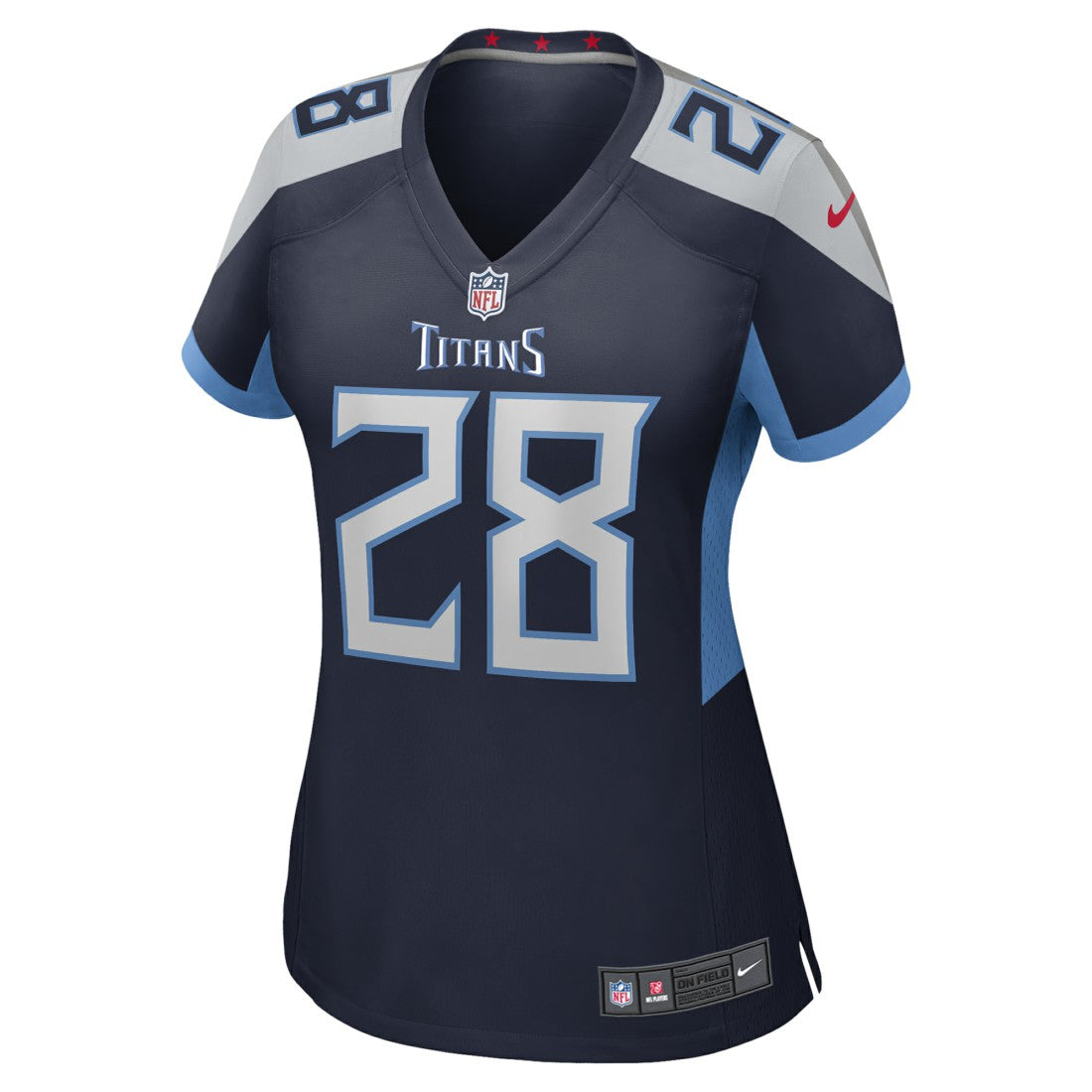 Chris Johnson Tennessee Titans Women's Retired Player Game Jersey - Navy | Nike on sale