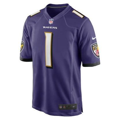 Number 1 Dad Baltimore Ravens Game Jersey - Purple | Nike sale